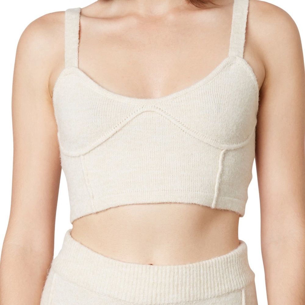 NIA Seamed Corset Crop Camisole